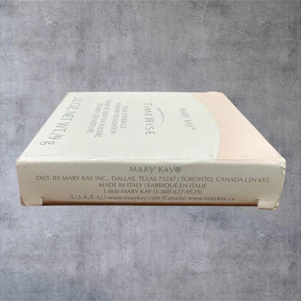 Mary‎ Kay TimeWise Dual-Coverage Powder Foundation Bronze 607 8930 NEW 0.32oz